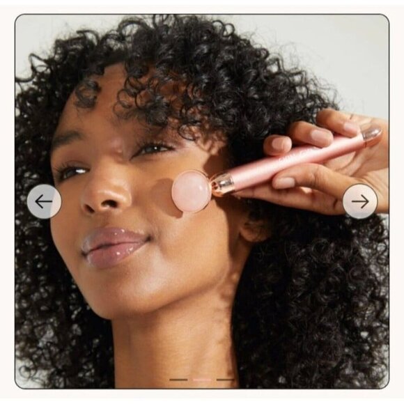 Rose Quartz Skin Gym Revati Vibrating Wand Beauty Tool(LAST ONE) (New) - Picture 3 of 8